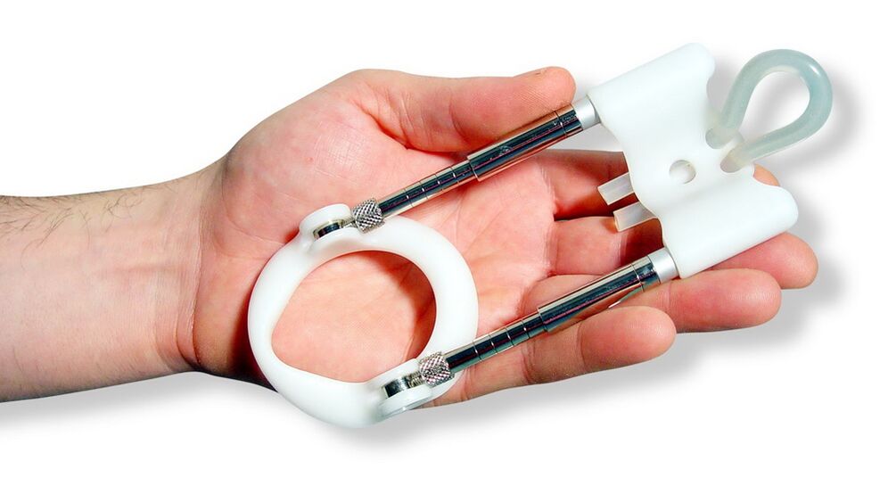 Um extensor é um dispositivo baseado no princípio de alongar os tecidos do pênis